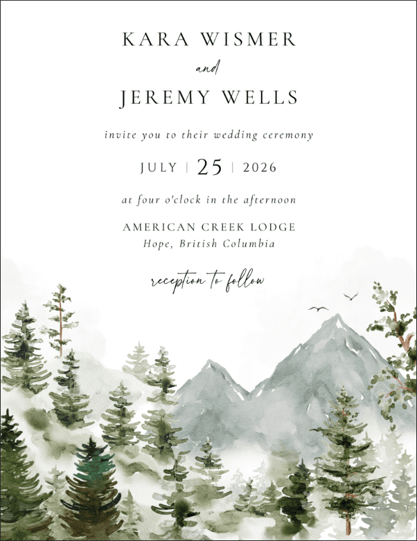 Wedding Invitation